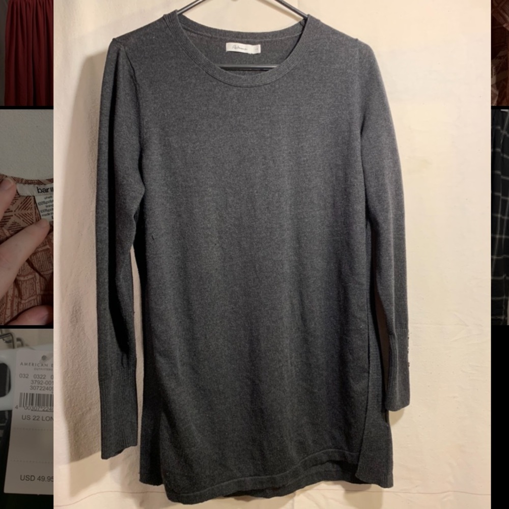 Grey sweater
